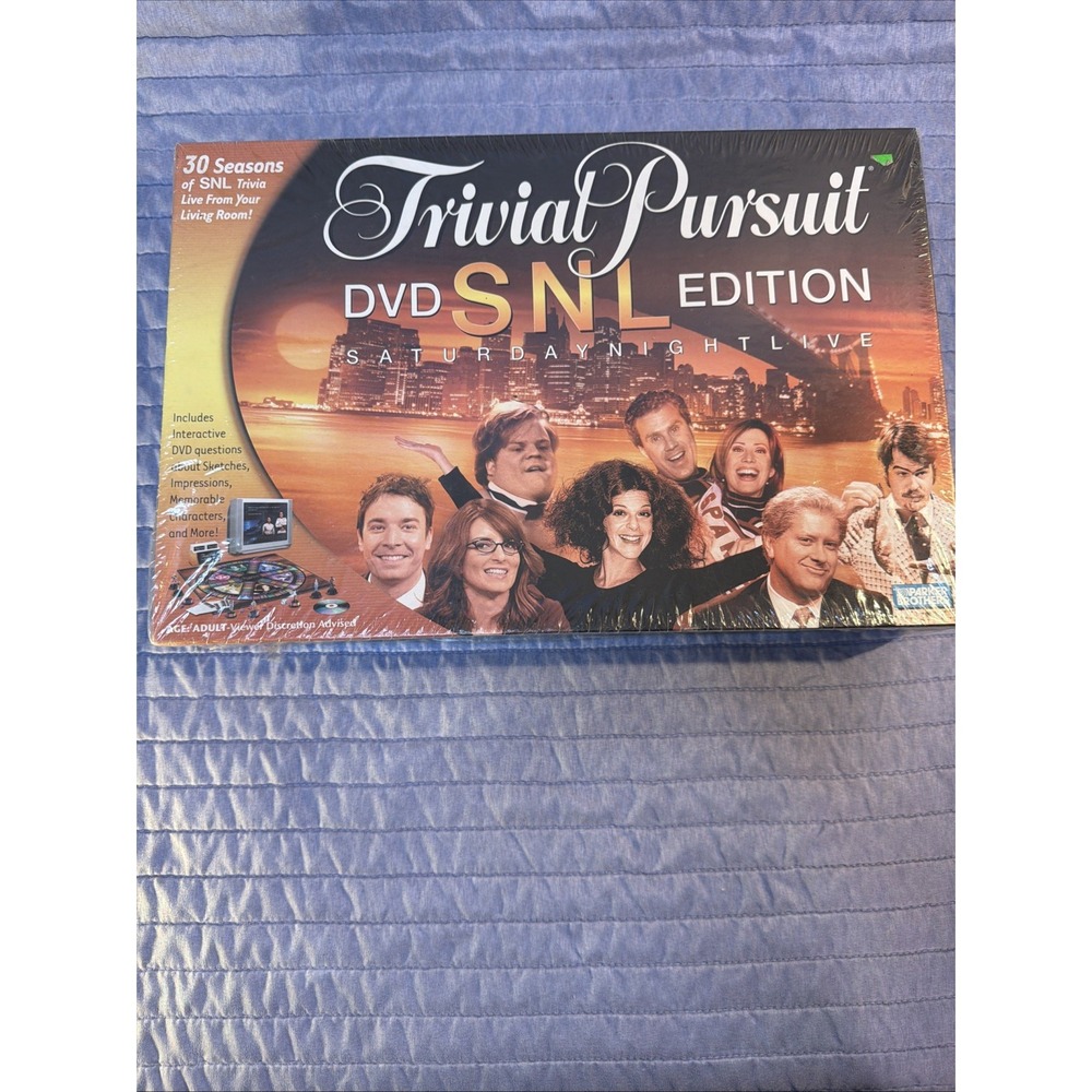 Trivial Pursuit DVD: SNL Edition | Saturday Night Live | Parker Brothers | NEW